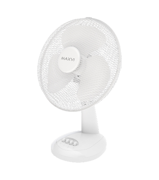 Вентилятор Maxvi FD1240 белый, напольный, 45 Вт, 3 скорости, 40 см