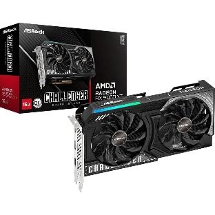 Видеокарта ASRock Radeon RX 9060 XT Challenger 16GB OC RX 9060XT, HDMI, DP*2, 16G, D6