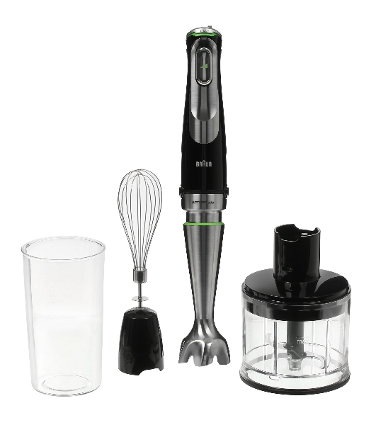 Блендер погружной Braun Multiquick 9 MQ9138Xl черный, 1200 Вт, плавная регулировка, турбо