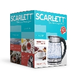 Чайник электрический Scarlett SC-EK27G54 серебристый, фото 1