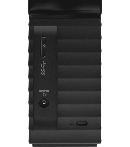 Внешний HDD 3.5' Western Digital My Book, 6TB, USB 3.2 Gen 1 Type-A, 5400 rpm, черный