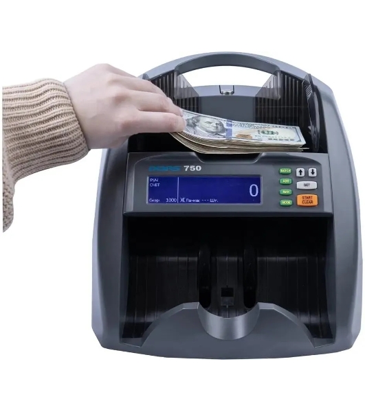 Счетчик банкнот Dors 750 RUS2 мультивалютный SYS-052631
