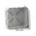 Коробка ответвительная DKC 53800R с 8+2 каб. вводами d25/20мм IP55 100х100х50мм (розница), фото3