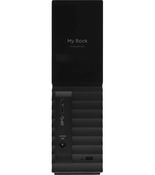 Внешний HDD 3.5' Western Digital My Book, 6TB, USB 3.2 Gen 1 Type-A, 5400 rpm, черный
