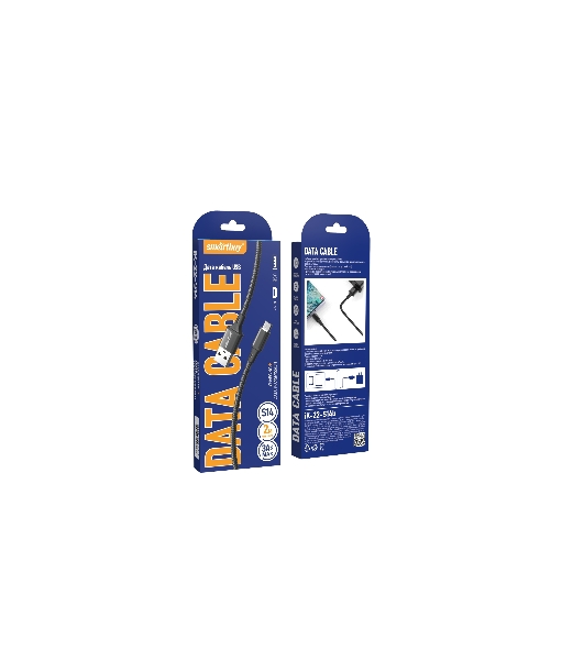 Кабель Smartbuy S14 MicroUSB черный, 3 А, 2 м