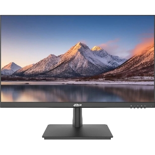 Монитор 24' Dahua DHI-LM24-L200N VA 1920x1080, 75 Гц, 5 мс, 16:9, 200 кд/м², 1xHDMI, 1xVGA, VESA 100x100 мм, черный