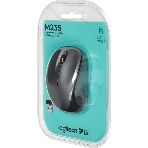 Мышь беспроводная Logitech M235 серый/черный, 1000 dpi, радиоканал, USB, кнопки - 3, фото2