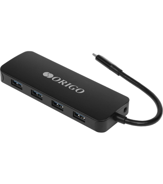 Док-станция ORIGO OU3390SNPD/B1, USB 3.0, USB 3.0/USB Type-C/RJ-45/HDMI/VGA/SD/TF/microSD/3.5мм, USB