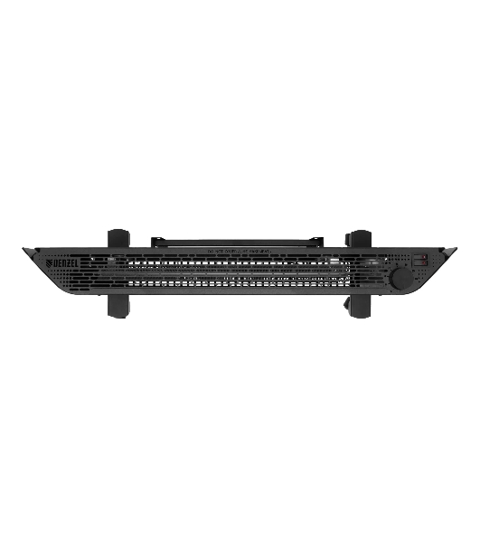Конвектор электрический Denzel XCE-2000B черный, 2000 Вт, 25 м2, термостат
