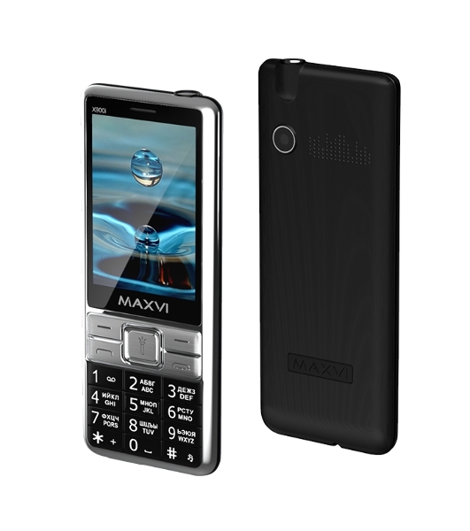 Мобильный телефон Maxvi X900i черный