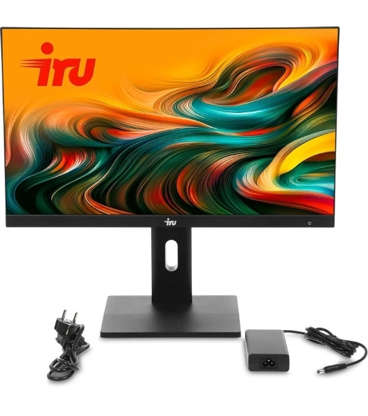 Моноблок IRU Tactio 23IP 23.8' Full HD i3 14100 (3.5) 16Gb SSD480Gb UHDG 730 Windows 11 Pro 64 WiFi BT 120W Cam черный 1920x1080 (RUS)