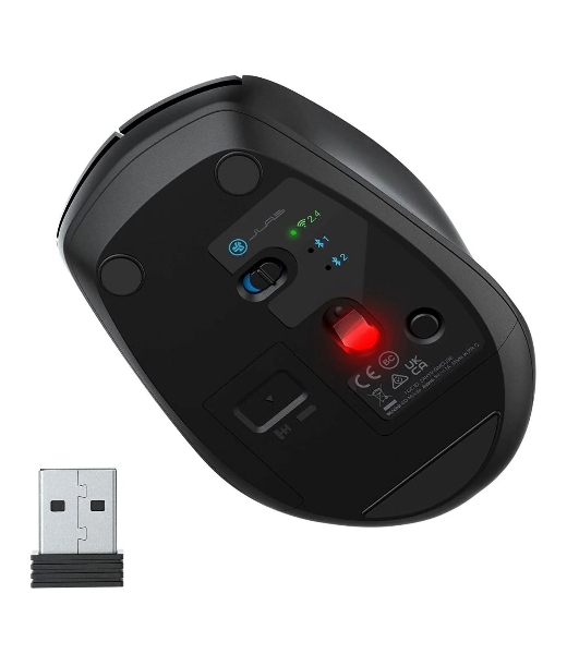 Мышь беспроводная Jlab Go Mouse, АА, Link USB- A
