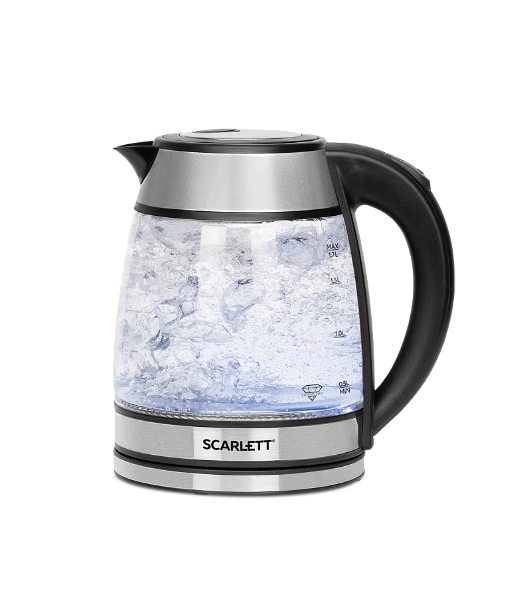 Чайник электрический Scarlett SC-EK27G54 серебристый