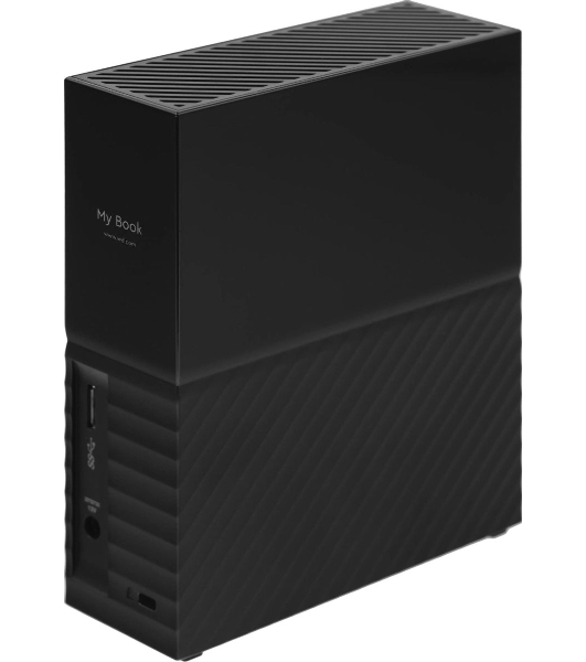 Внешний HDD 3.5' Western Digital My Book, 6TB, USB 3.2 Gen 1 Type-A, 5400 rpm, черный