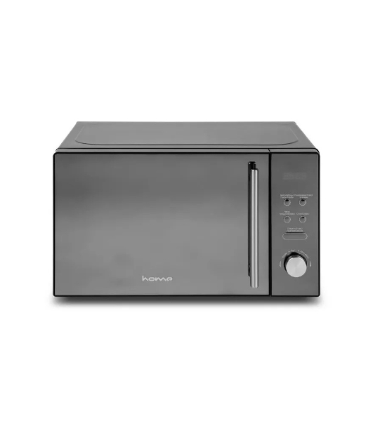 Микроволновая печь HOME HDG207BB черный, 20 л, 700 Вт, переключатели - кнопки, поворотный механизм