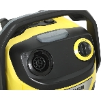 Строительный пылесос Karcher WD 5 S V-25/5/22 желтый, 1100 Вт, уборка сухая/сбор воды, пылесборник мешок/контейнер, 25 л, фото10