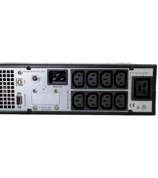 Источник бесперебойного питания Systeme Electric SRTSE/1500 ВА/1500 Вт/8x EURO C13 + 1xIEC 320 С19