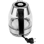 Чайник электрический Centek CT-0018, 1.2л, 1600Вт, стекло, серебристый, фото4