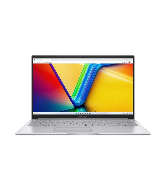 Ноутбук ASUS X1504VA-BQ591 15.6' FHD IPS/Intel Core 5 120U/16GB/SSD512GB/Intel Graphics/Backlit/NoOs/Cool Silver 90NB13Y2-M00X80