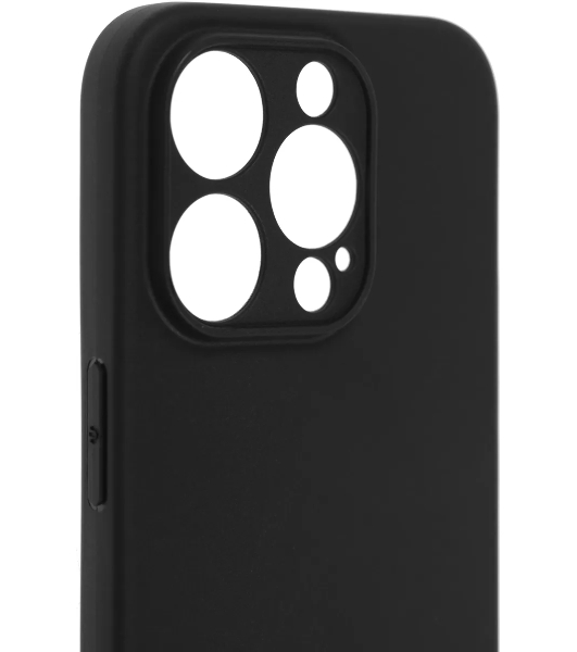 Чехол (клип-кейс) BoraSCO для Apple iPhone 15 Pro черный