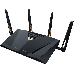Маршрутизатор ASUS RT-BE88U, черный/желтый, 90IG08V0-MO3N0V, фото3