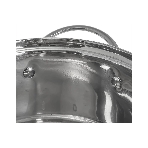 Кастрюля WEBBER BE-349/2 4,8 л, 22 см, из нержавеющей стали со стеклянной крышкой, фото4