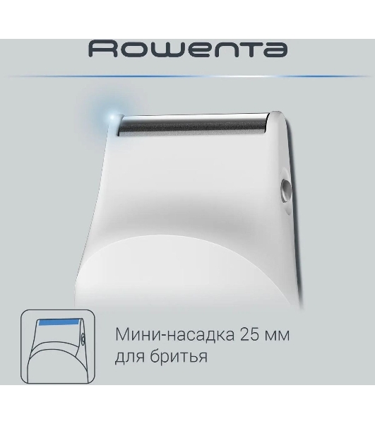 Триммер Rowenta TN8961F4 белый (насадок в компл:7шт)