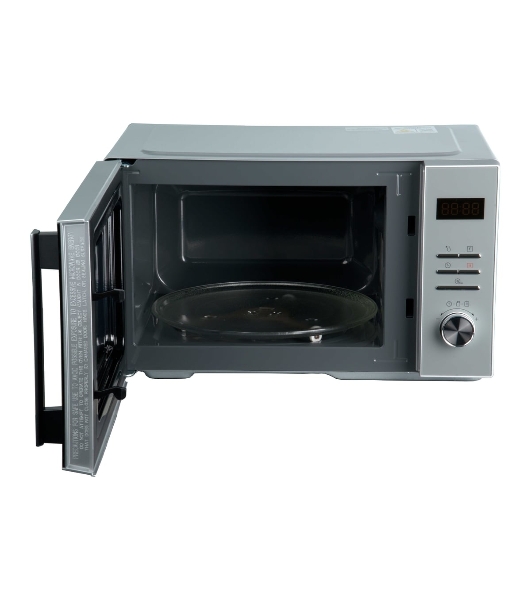 Микроволновая печь General Electronics GE-DS525S серебро, 25 л, 900 Вт, переключатели — электронный