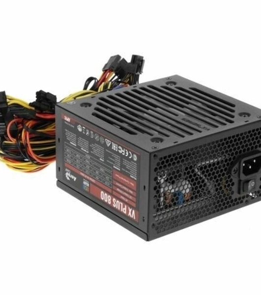 Блок питания Aerocool/Formula VX PLUS 800 RGb, 800Вт, 120мм, черный