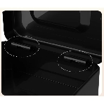 Ящик для денег Deli ET500 90x200x160 черный металл 1.2 кг, фото2