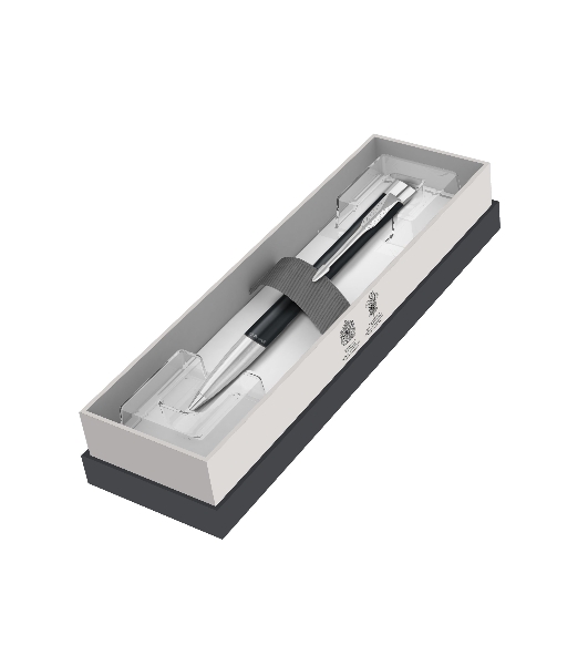 Ручка шариковая Parker Urban Core (CW2150858) Muted Black CT, M, черные чернила, подарочная коробка с европодвесом