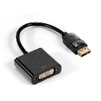 Кабель-переходник DisplayPort-DVI ExeGate EX-DPM-DVIF-0.1 (20M/19F, 0,1м), фото 1