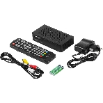 Цифровой TV ресивер HYUNDAI H-DVB240 черный, фото3