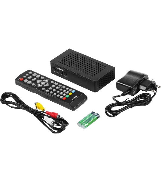 Цифровой TV ресивер HYUNDAI H-DVB240 черный