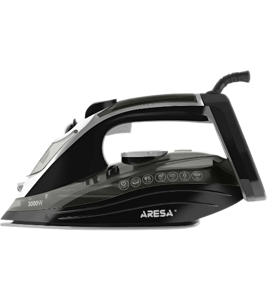 Утюг ARESA AR-3129 черный, 3150 Вт, 50 г/мин, 150 г/мин, 350 мл