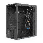Компьютерный корпус Minitower ExeGate BAA-114U2-UNS450 (mATX, БП UNS450 с вент. 12см, 1хUSB+2хUSB 3.0, аудио, черный), фото3