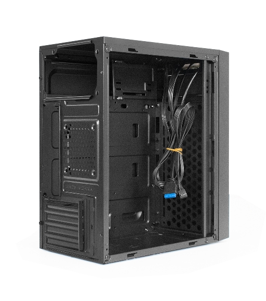 Компьютерный корпус Minitower ExeGate BAA-114U2-UNS450 (mATX, БП UNS450 с вент. 12см, 1хUSB+2хUSB 3.0, аудио, черный)