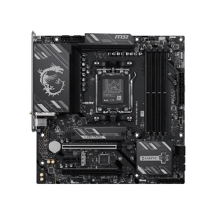 Материнская плата MSI B850M GAMING PRO WIFI6E, AM5, AMD B850, 4xDDR5, 4xSATA, 2xM.2, 2xPCIe 4.0 x16, 1xPCIe x1, 1xHDMI, 1xDP, 1x2.5Gb LAN, Wi-Fi 6E, Bluetooth 5.3, 1xUSB-C 10Gbps, 3xUSB-A 10Gbps, 4xUSB-A 5Gbps, 3x3.5 мм, 7.1, чёрный, mATX