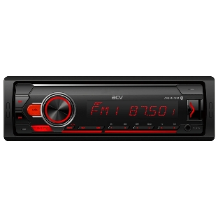 Автомагнитола ACV AVS-944BM, 1 DIN, Bluetooth, USB Type-A, AUX