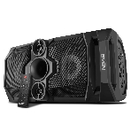 Мобильные колонки SVEN PS-655 2.0 черные (2x25W, mini Jack, USB Type-C, USB flash, Bluetooth, FM, micro SD, ПДУ, LED экран, 4400 мA, RGB подсветка), фото7