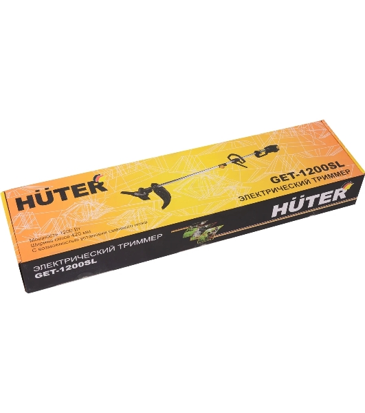 Триммер электрический Huter GET-1200SL, от сети, 1200 Вт