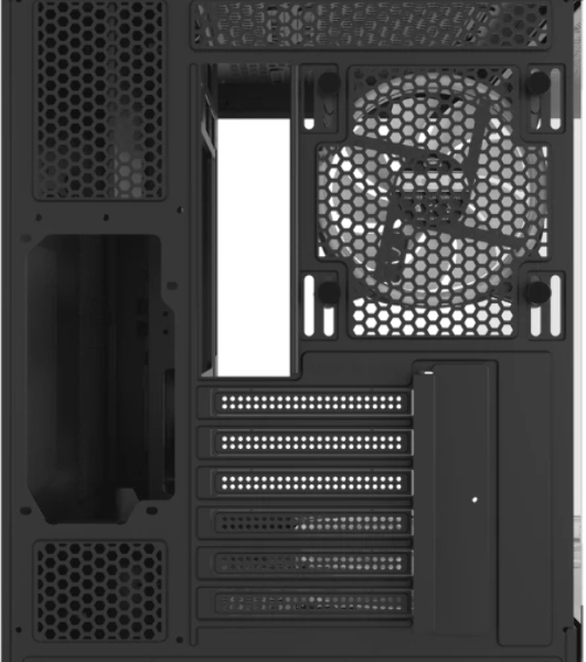 Компьютерный корпус без блока питания PCCOOLER C3 T500 BK, Panoramic Mid Tower, Black, TG, 0.7 SPCC, no fans ATX, mATX, mITX 175/400/200мм 1x2.5', 2x3.5', 6xPCI 1xUSB-C 3.1, 2xUSB-A 3.0 415x295x368mm