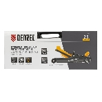 Домкрат гидравлический подкатной с фиксатором Denzel 2,5 т,85-385 мм, в пласт. кейсе, фото13