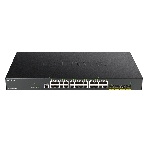 Коммутатор D-Link DGS-1250-28XMP/A1A, 24×1 Гбит/с + 4×10 Гбит/с SFP+, управляемый, фото 1