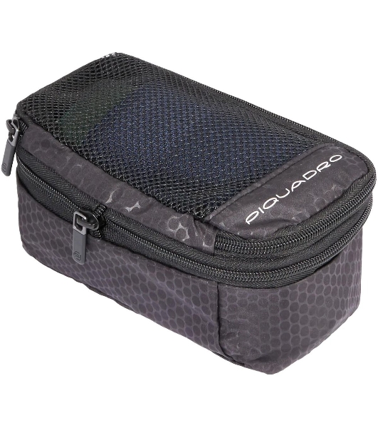 Органайзер для путешествий Piquadro AC6372TA/N SMALL, 190х100х90мм, полиэстер, черный