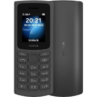 Мобильный телефон Nokia 105 TA-1557 DS EAC1 черный/угольный