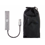 Переходник VCOM USB 3.0 -->RJ-45 1000Mbps+3 USB3.0, Aluminum Shell, 0.2м DH312A, фото6