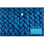 Конверт на кнопке Silwerhof FABRIC A5 непрозрачный пластик 0.25мм, фото 1