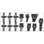 Блок питания Digma DPSU-650W-WH RTL, 650Вт, 80 PLUS, 120мм, черный, фото2