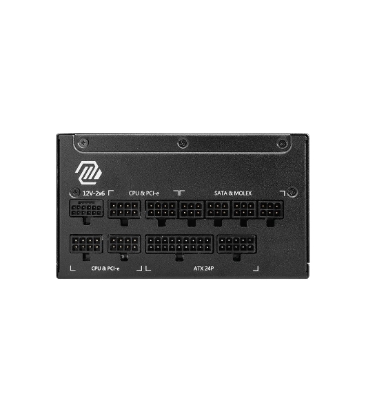 Блок питания MSI MAG A1250GL PCIE5, 1250W, 80 PLUS Gold, полностью модульный, ATX 3.0, PCIE5
